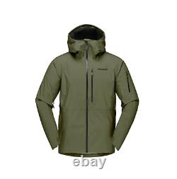 NORRONA Lofoten Gore-Tex Waterproof Ski Jacket/Coat Large, Green BNWT RRP £549