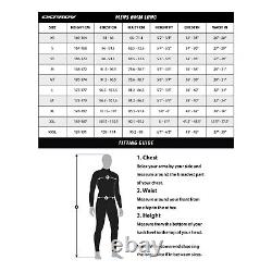 NWT OSPREY MENS 6MM ZERO FULL LENGTH WETSUIT BLACK LARGE. Winter wet suit