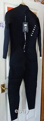NWT OSPREY MENS 6MM ZERO FULL LENGTH WETSUIT BLACK LARGE. Winter wet suit