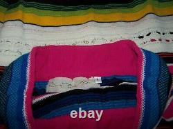 New$270RARE Boho Fiesta Gypsy Crochet Serape Long SkirtL/MJen's Pirate Booty