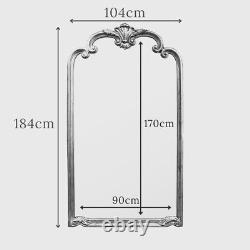 Palazzo Extra Large Ornate Frame Leaner Wall Mirror Antique Gold 184cm x 104cm