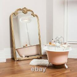Palazzo Ornate X Large Gold Full Length Wall Leaner Floor Mirror 73 x 41