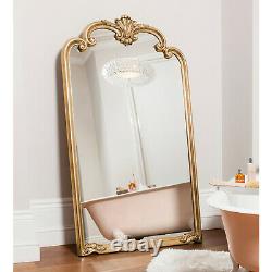 Palazzo X Large Ornate Gold Full Length Wall Leaner Floor Mirror 73 x 41