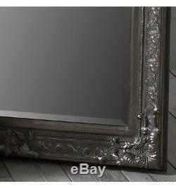 Pembridge Large Full Length Antique Silver Leaner Wall Floor Mirror 75 x 32