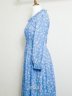 Pink City Prints Bella dress In Cornflower Blue Lolita L 14 16 BNWOT pockets