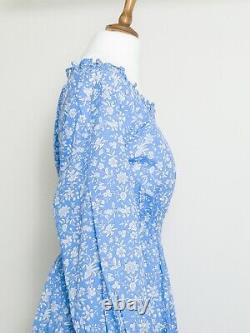 Pink City Prints Bella dress In Cornflower Blue Lolita L 14 16 BNWOT pockets