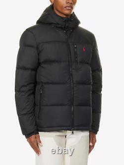 Polo Ralph Lauren Mens El Cap Water-Repellent Down Puffer Jacket Black XL