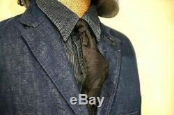 Polo Ralph Lauren Rrl Japanese Cotton Linen Sportcoat Jacket Made In USA $790+