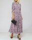 Rixo Kristen Tulip Tiered Dress Size Large