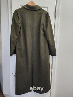 SCHNEIDERS SALZBURG Womens Size Large Olive Wool Full Length Coat