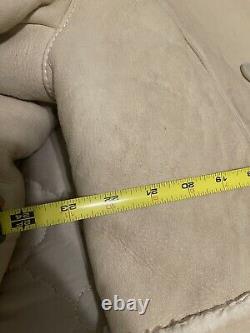 SHEARLING LADYS FULL LENGTH Shearling Coat, size Large/WePAID OVER $2300 FOR IT