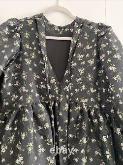 Sister Jane Oversized floral Jacquard Dress Size L NEW