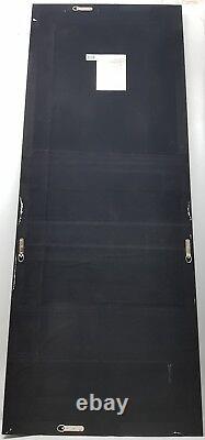 Sparkly Silver Crystal BLACK Wall Mirror Large 180x70cm Full Length Tall