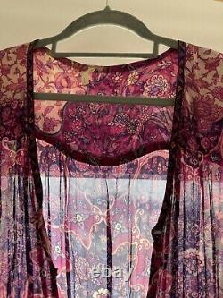 Spell And The Gypsy Kiss The Sky Violet Gown Size L