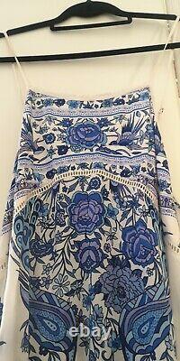 Spell and Gypsy Collective Hotel Paradiso Bluebird strappy dress in size L