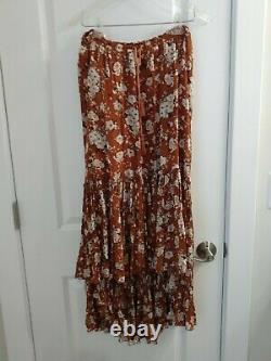 Spell & the Gypsy Collective Designs Gypsy Dancer Castaway Skirt Maple Sz L