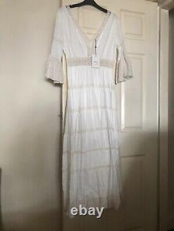 Spell x Tuula Senorita Gown Maxi Dress Size L 10 12 BNWT Lace Boho Gypsy