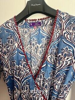 Stunning! Worn Once Lexy London Maxi Wrap Dress (L) RRP £250 (Free P&P)