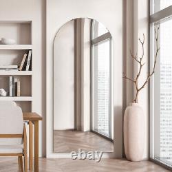 The Arcus New Extra Large Frameless Arched Mirror 74 X 33 190 x 85cm