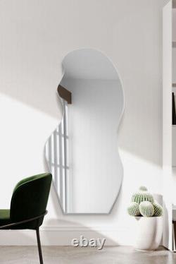 The Lacuna New Extra Large Frameless Pond Mirror 47 X 20 120 x 50cm