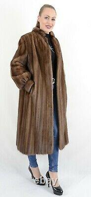 Us2198 Beautiful Female Farmer Mink Fur Coat Jacket Size L Nerzmantel