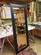 Very Large Full Length Art Deco Mirror 1920's In New Black Deco Style Frame