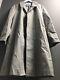 Vtg Ur Retro Rokit Full Length Grey Unisex Raincoat Trench Mac Loose Coat L