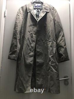 VTG UR Retro Rokit Full Length Grey Unisex Raincoat Trench MAC Loose Coat L