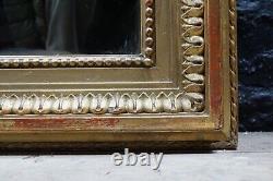 Very Large French Full Length Antique Mirror 1.8m Tall Ornate Country House