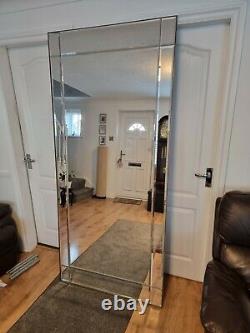 Very Large Retail Full Length Mirror 200cm Tall x 90cm Wide