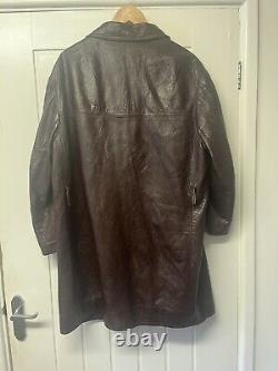 Vintage handmade lined full length jacket