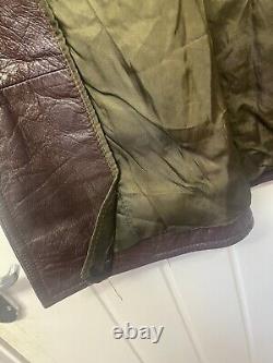 Vintage handmade lined full length jacket