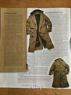Willis & Geiger 100% Ventile Trench Coat Full Length Overcoat Wool Liner Mens L
