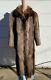 Xl Large 43 Bust Raccoon Fur Full Length Long Coat ++c Shop