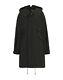Y-3 Yohji Yamamoto Womens Full-length Parka Jacket Hooded Coat Dark Green Size L