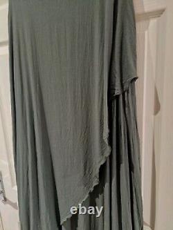 Yiannis Karitsiotis Limited Versions Green Dress Maxi Large Lagen Bust 42