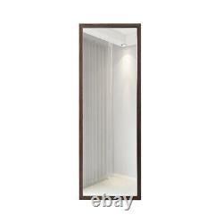 140x50cm Floor Mirror Large Long Long Longueur Porte Suspension / Miroir Debout Gratuit
