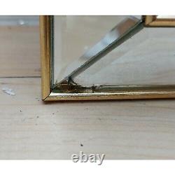 #1693 Large Gold Full Length Leaner Wall Mirror B-stock Défauts 151,5 X 62,5cm