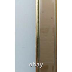 #1727 Large Gold Full Length Leaner Wall Mirror B-stock Défauts 151,5 X 62,5cm