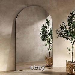 Arched Frameless Full Length Extra Large Mirror 180 X 110 CM