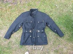 Belstaff Trailmaster Noir TAILLE L Plus Comme XL/XXL 25