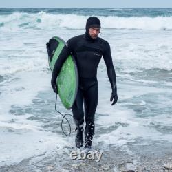 Combinaison intégrale de plongée thermique à capuche pour homme Osprey 5mm pour l'hiver, surf, noir