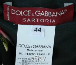 Dolce Et Gabbana Dentelle Lambrissé Bow Agrémentée Silk Blend Robe IL 44 12 Royaume-uni