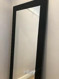 Dwell Grand Miroir Noir Brillant Cadrage En Miroir