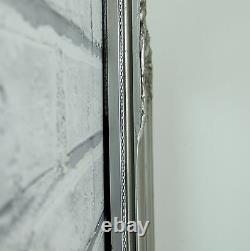 Eton Silver Extra Grand Shabby Chic Full Length Floor Wall Mirror 62x27