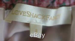 Evelyn Loveshackfancy De L'épaule Floral Maxi Dress Us 8 Royaume-uni 12