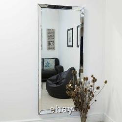Extra Large Wall Mirror Full Length Silver Long 5ft10 X 2ft6 178cm X 76cm