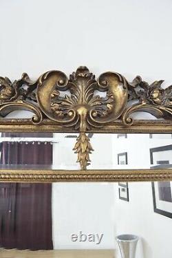 Extra Large Wall Mirror Ornate Vintage Full Length 6ft4x4ft6 192cm X 134cm