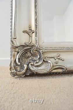 Extra Large Wall Mirror Silver Décoratif Antique Pleine Longueur 7ftx5ft 213x152cm