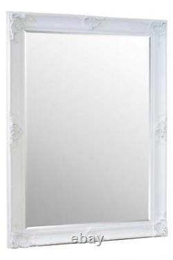 Extra Large Wall Mirror White Decorative Antique Full Length 7ftx5ft 213x152cm